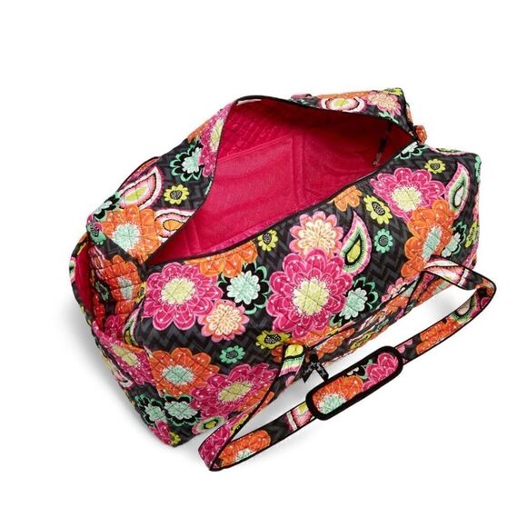Vera Bradley XL Duffel in Ziggy Zinnia - Picture 2 of 2